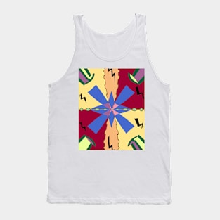 Party Ribbons Abstract Tank Top